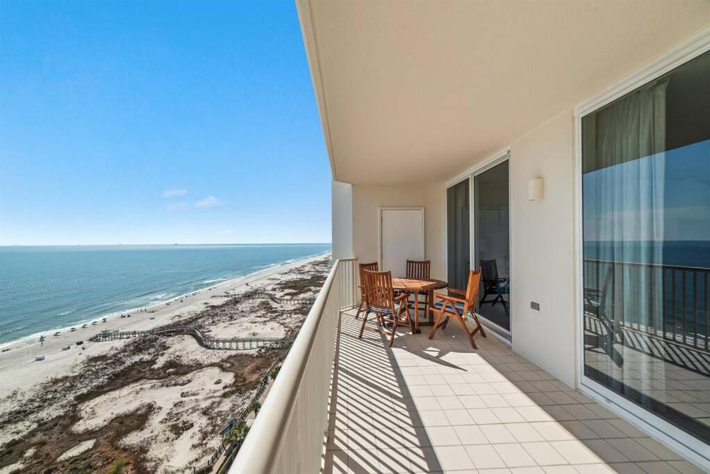 Beach Club B1703 ~ Beachfront 17Th Floor ~ Phenomenal Beach/Gulf View! Gulf Shores Bagian luar foto